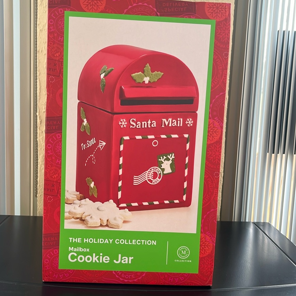 Martha Stewart Letters To Santa Cookie Jar